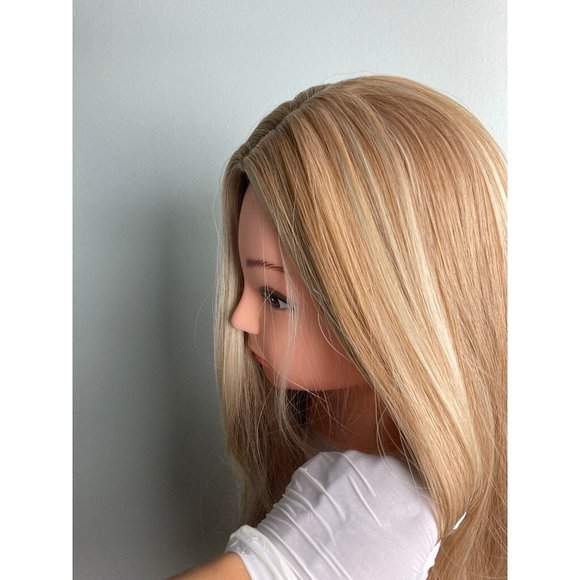 Blonde Wig Middle Part Wig - Picture 6 of 10